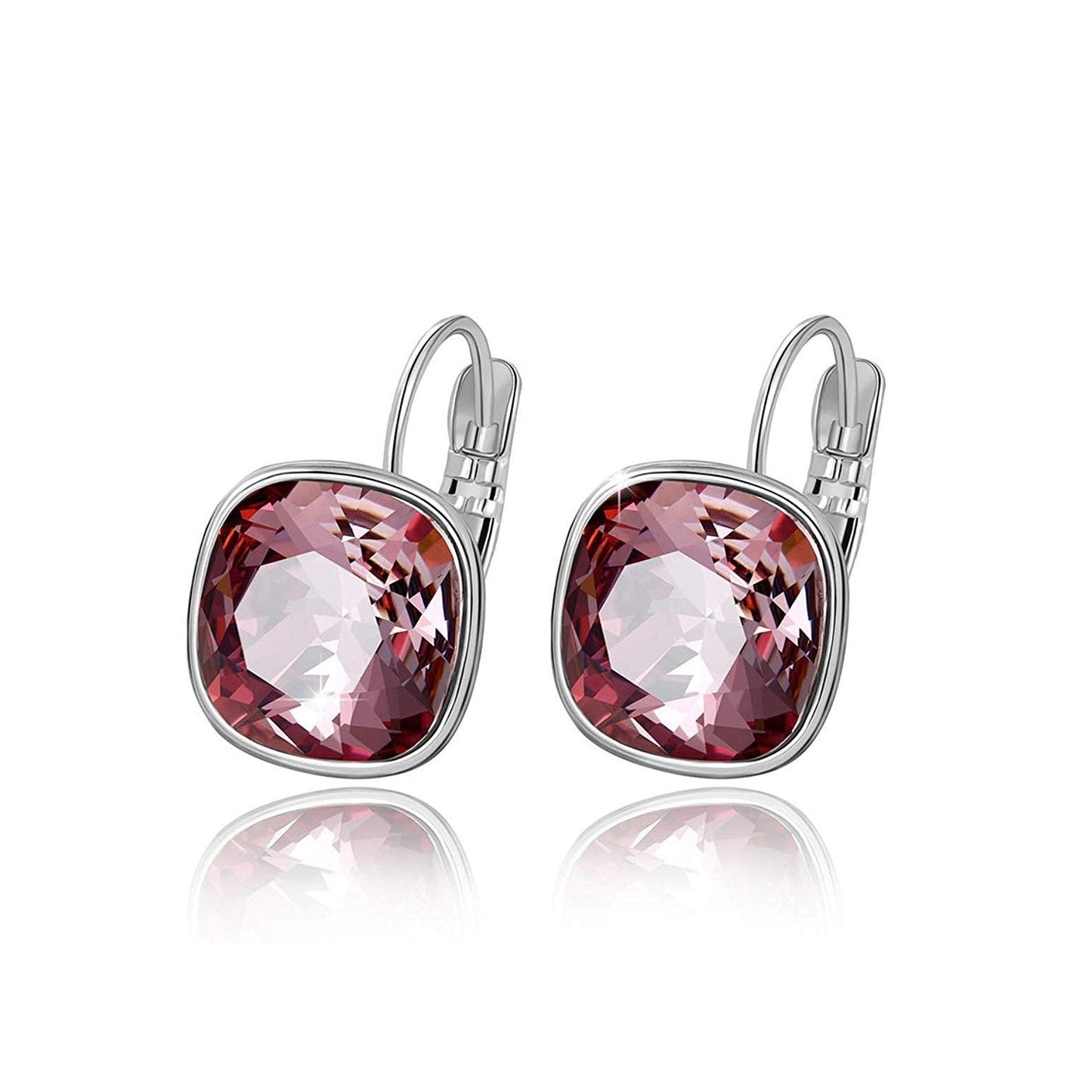 0.55 CT Mini Bella Leverback Earring - 4 Options Available ITALY Design Elsy Style Earring