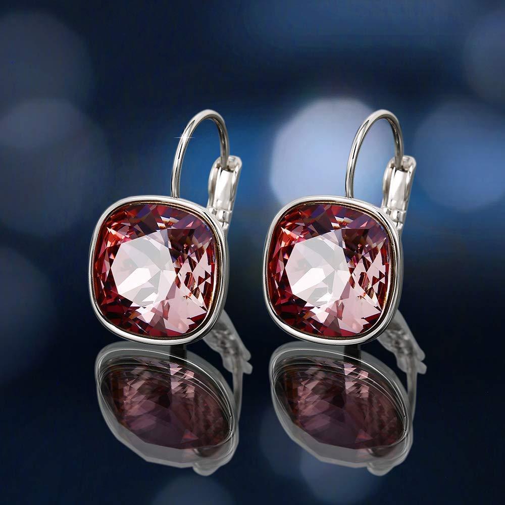 0.55 CT Mini Bella Leverback Earring - 4 Options Available ITALY Design Elsy Style Earring