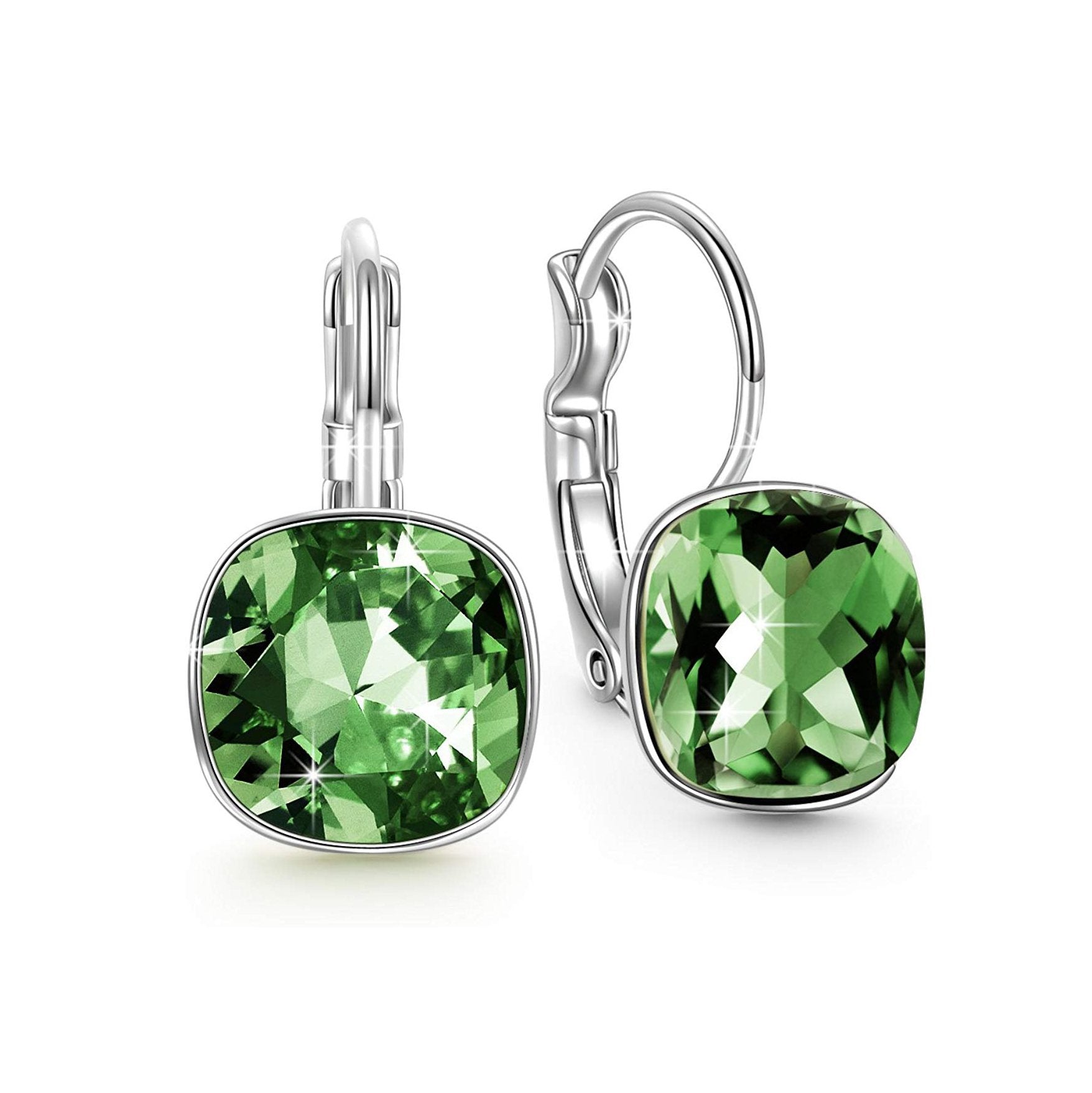 0.55 CT Mini Bella Leverback Earring - 4 Options Available ITALY Design Elsy Style Earring