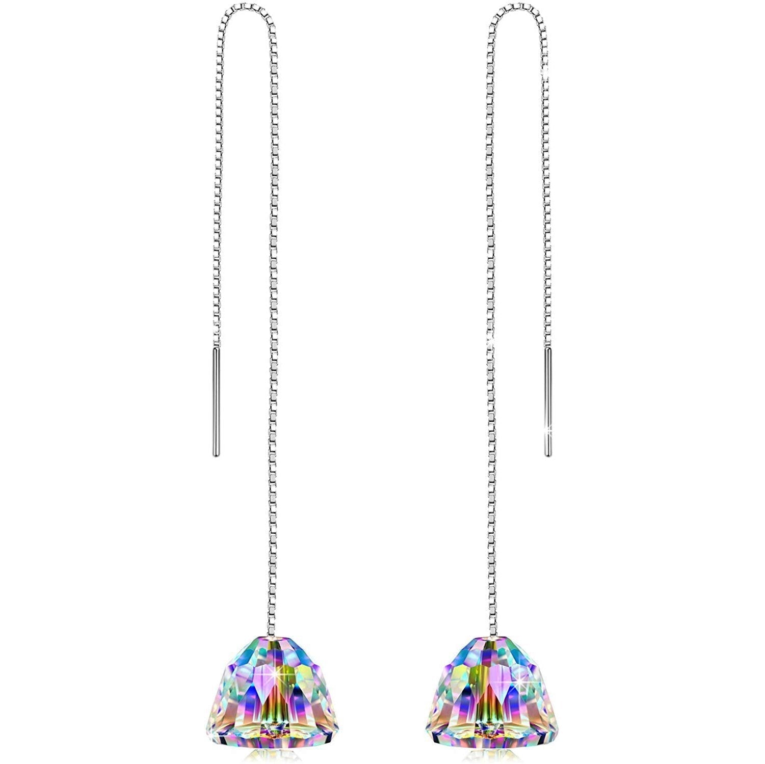 Aurora Borilles Chandellier threader Drop Earring ITALY Design Elsy Style Earring