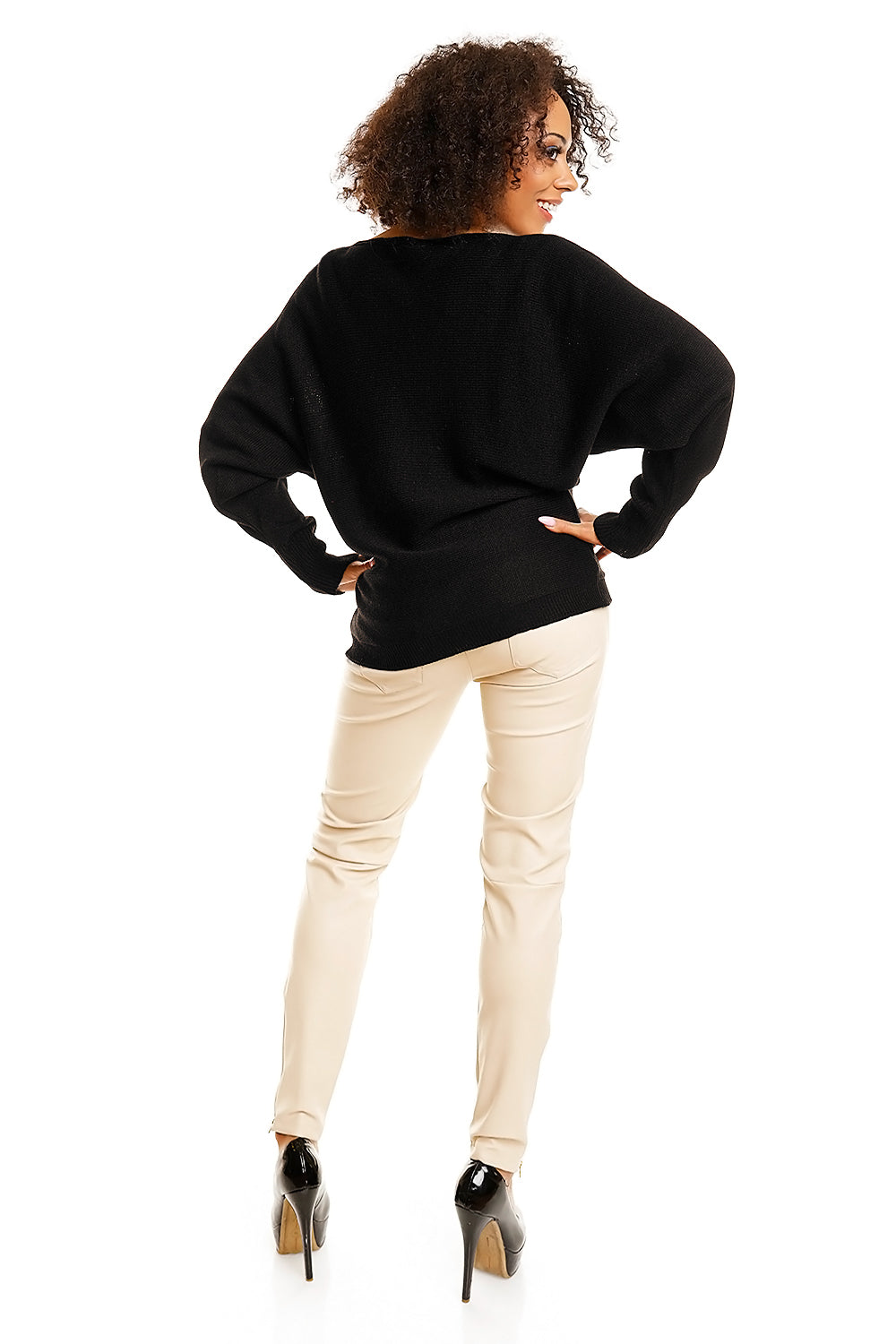 Bat style blouse model 84284 Elsy Style Sweaters, Pullovers, Jumpers, Turtlenecks, Boleros, Shrugs