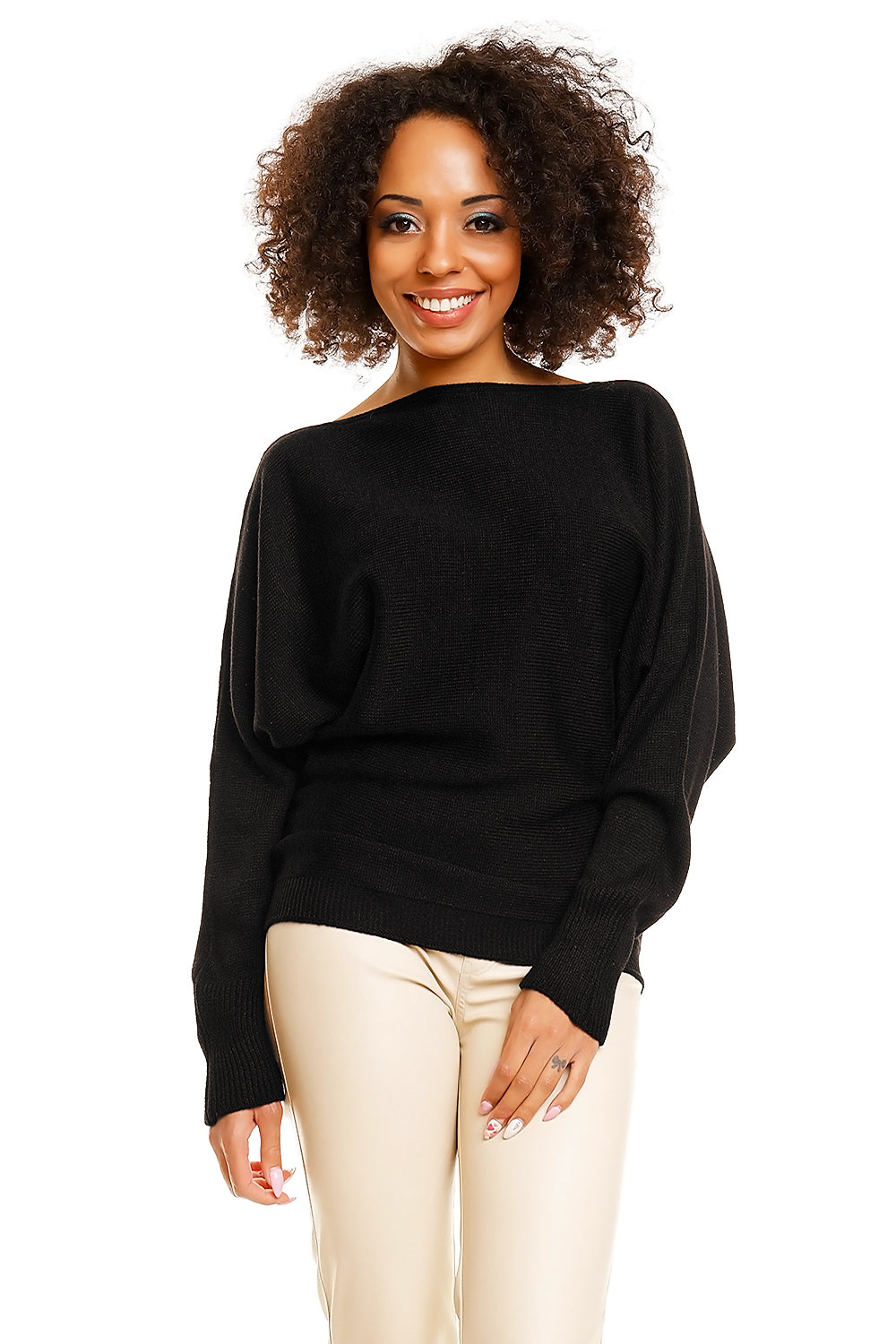 Bat style blouse model 84284 Elsy Style Sweaters, Pullovers, Jumpers, Turtlenecks, Boleros, Shrugs