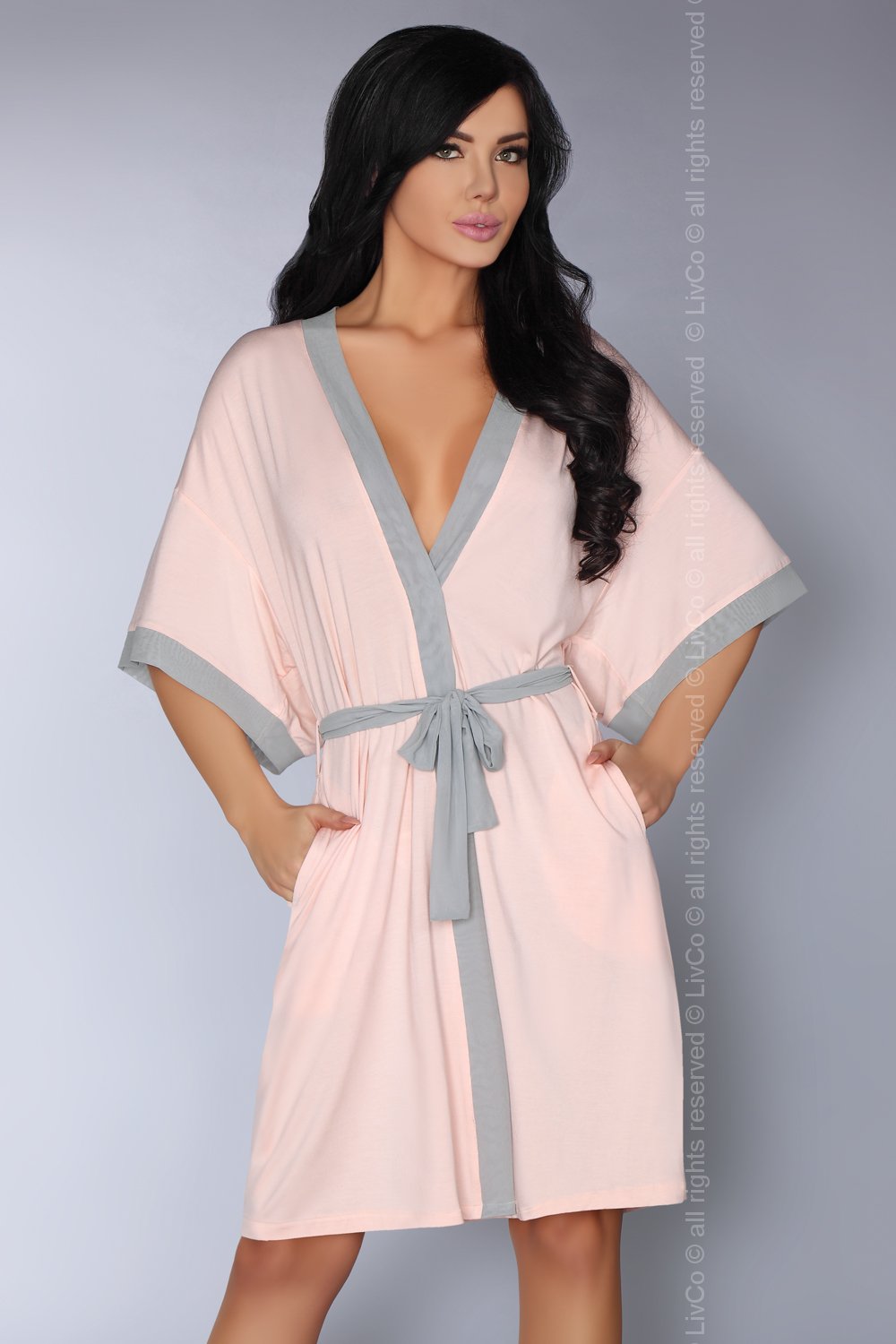 Bathrobe model 121502 Elsy Style Dressing Gowns, Bathrobes for Women