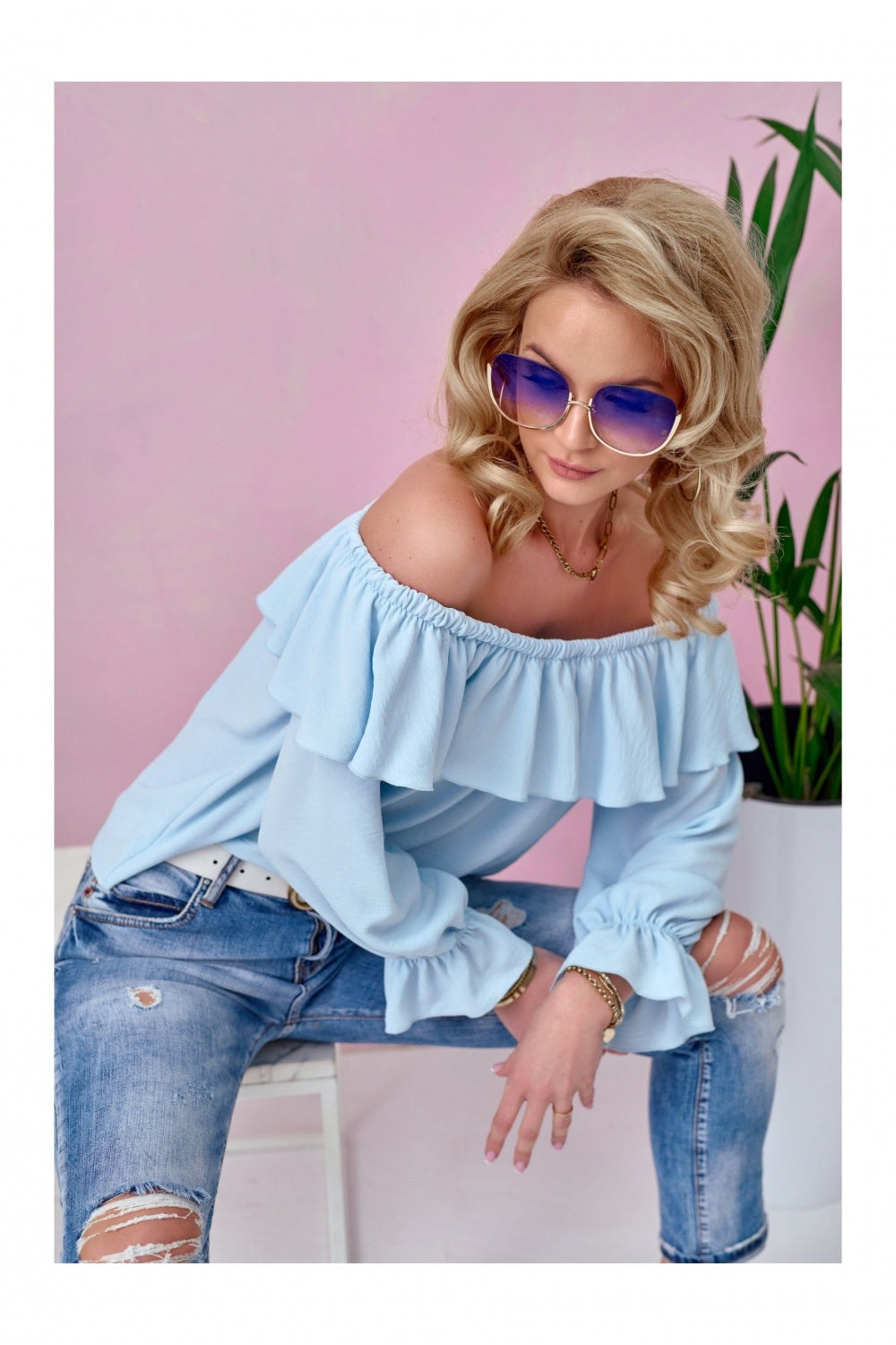 Blouse model 182659 Elsy Style Women`s Blouses, Tunics