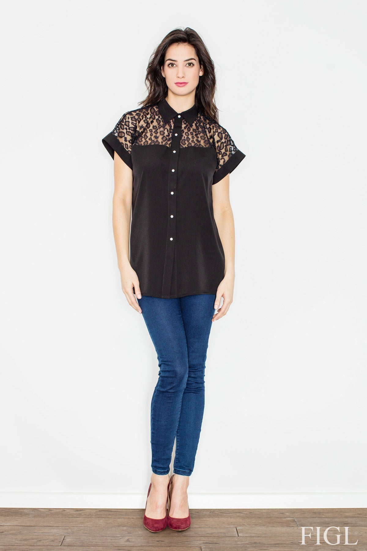 Blouse model 50068 Elsy Style Shirts, Blouses for Women