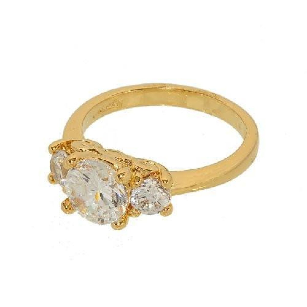 Classic Three Stone Engagement Interesting Side Detail Ring Elsy Style Ring