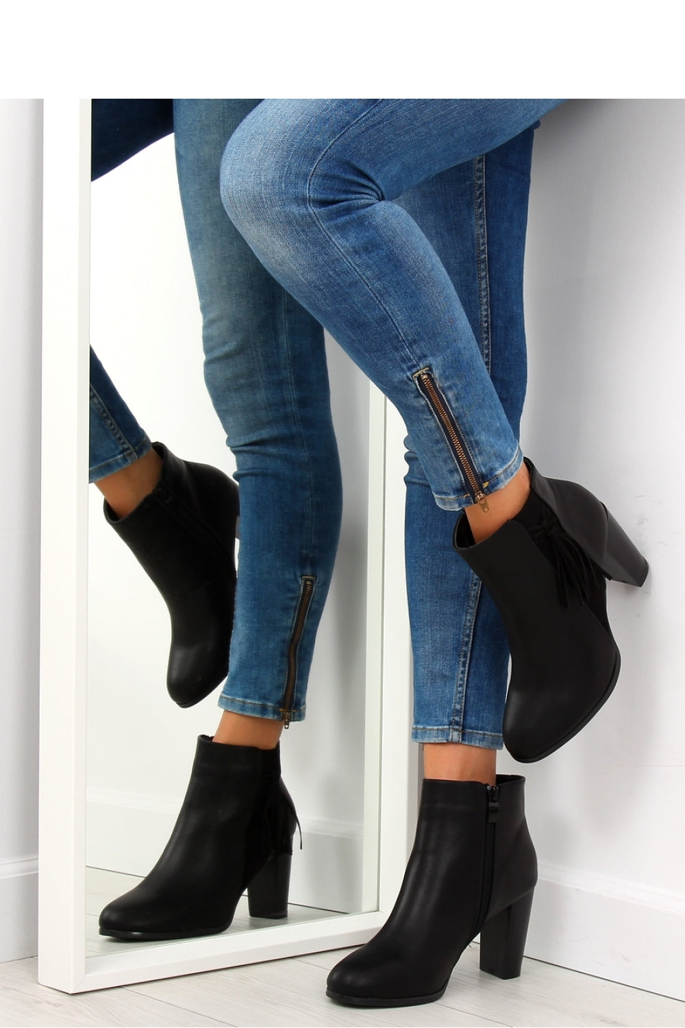 Heel boots model 122310 Elsy Style Women`s Ankle Boots & Booties