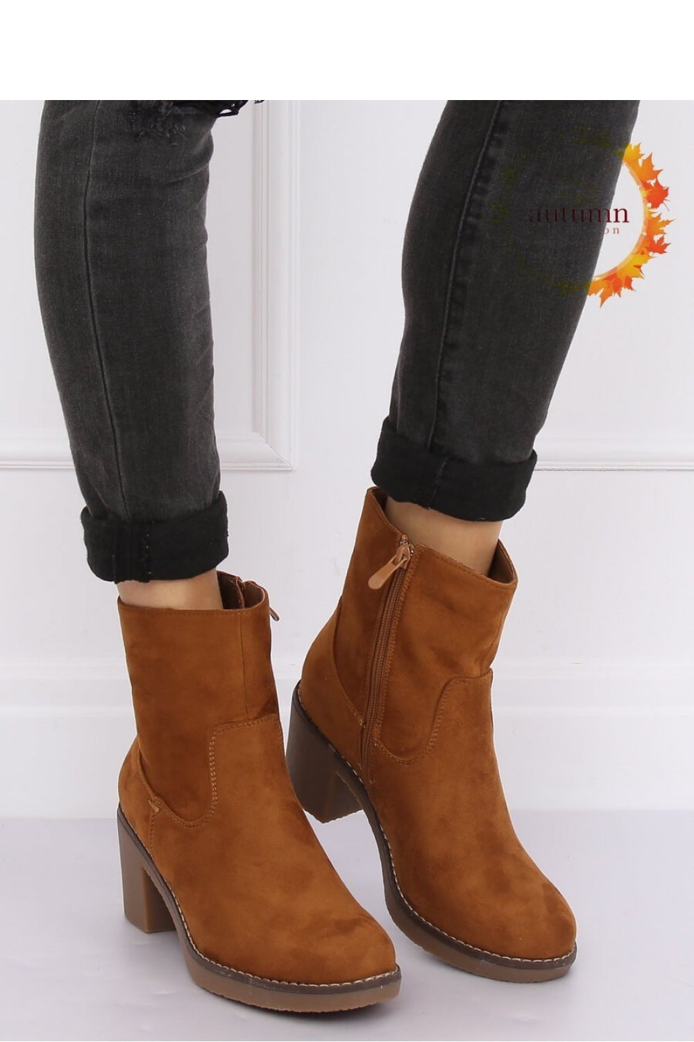 Heel boots model 135427 Elsy Style Women`s Ankle Boots & Booties