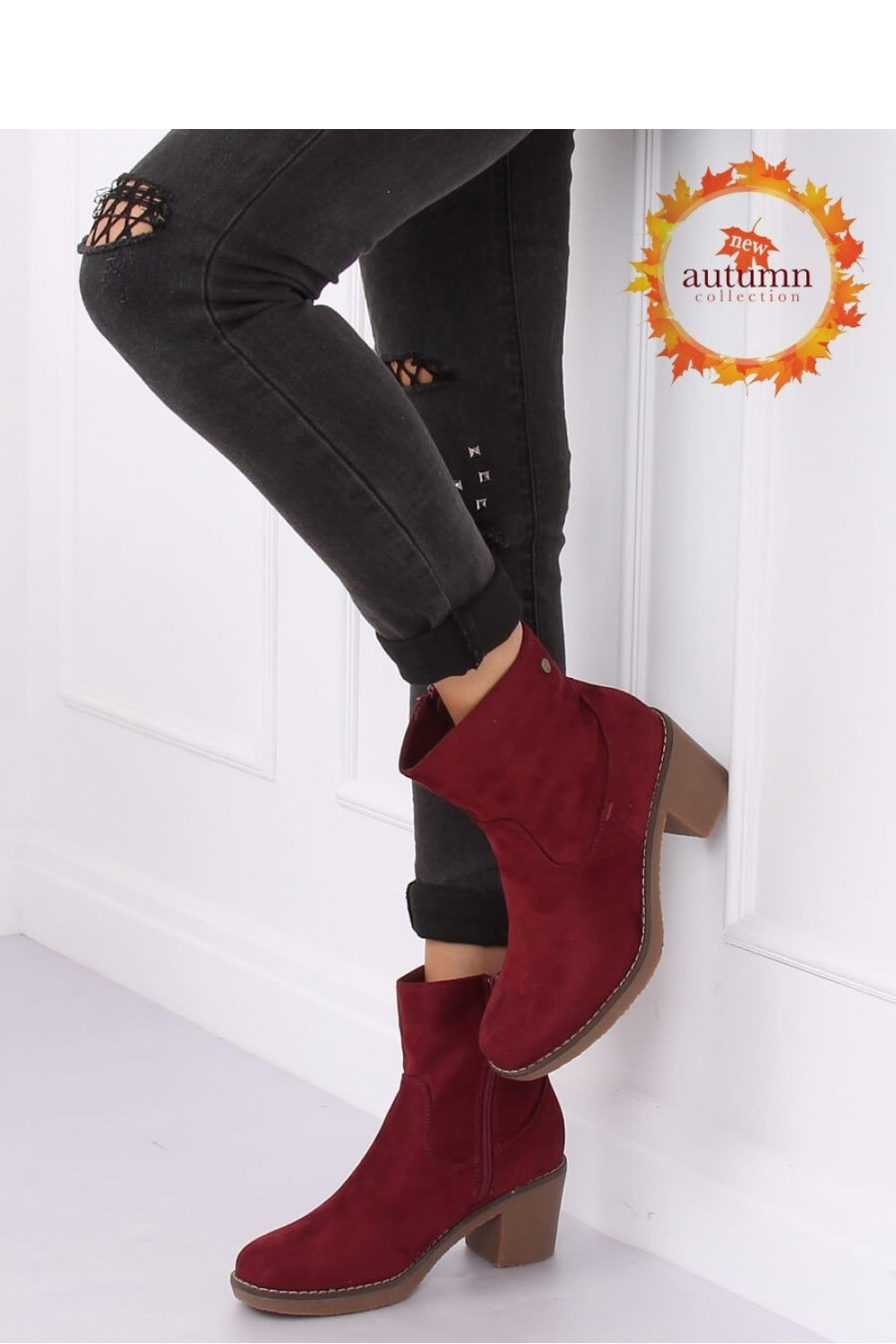 Heel boots model 135428 Elsy Style Women`s Ankle Boots & Booties