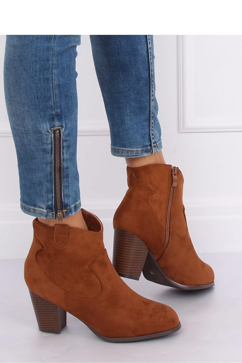 Heel boots model 135828 Elsy Style Women`s Ankle Boots & Booties