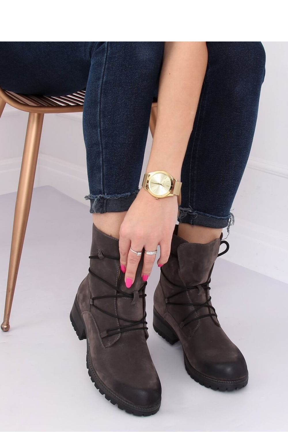 Heel boots model 139246 Elsy Style Women`s Ankle Boots & Booties