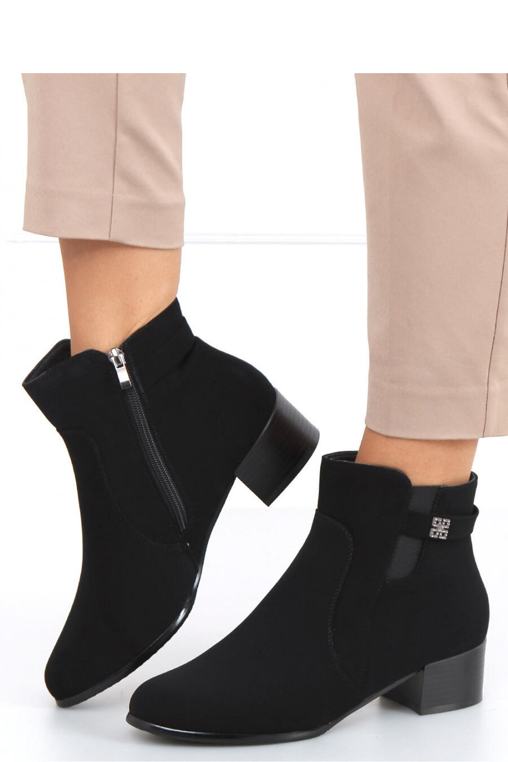 Heel boots model 160286 Elsy Style Women`s Ankle Boots & Booties