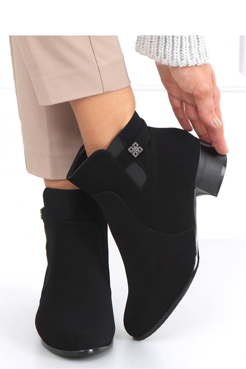 Heel boots model 160286 Elsy Style Women`s Ankle Boots & Booties