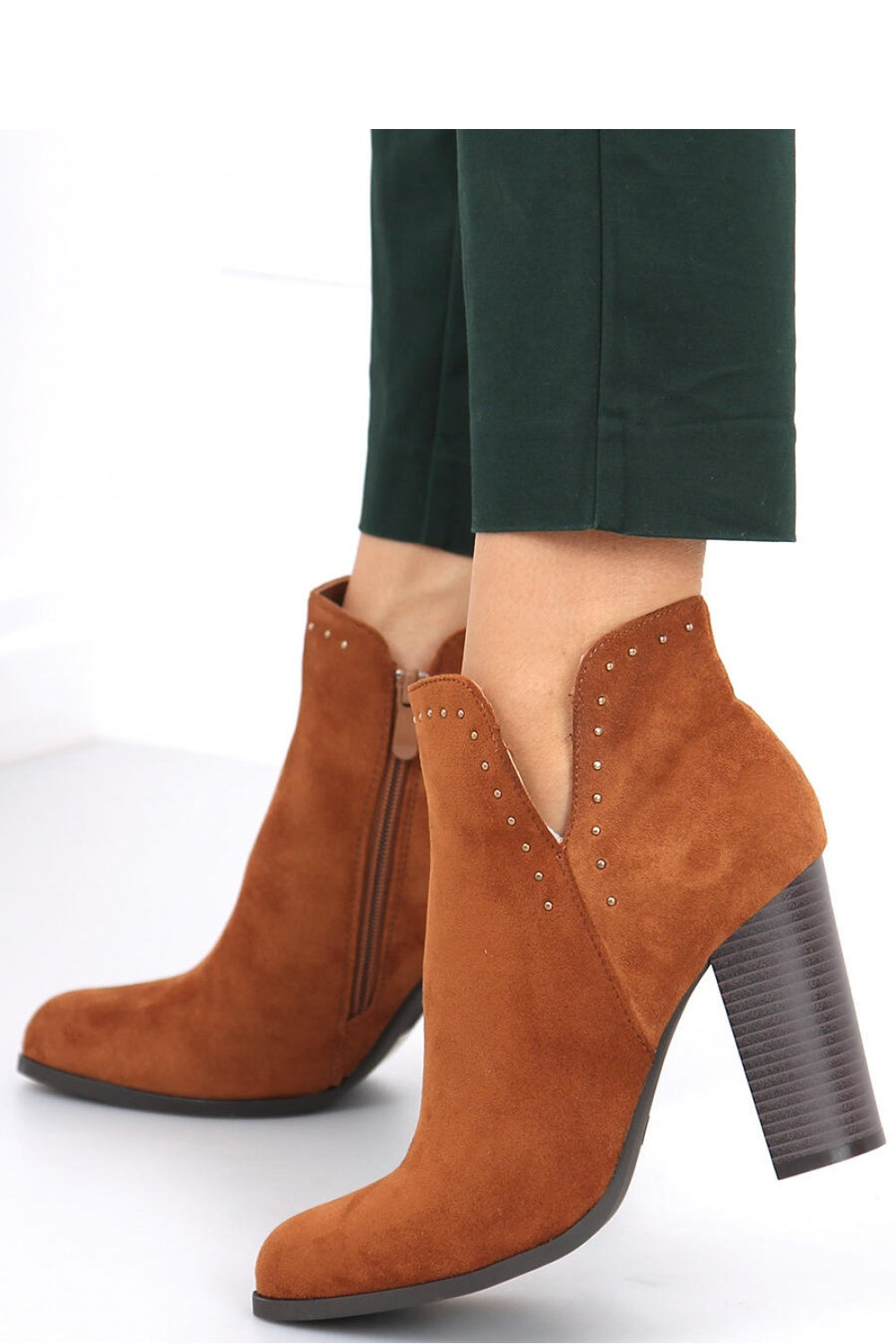 Heel boots model 160701 Elsy Style Women`s Ankle Boots & Booties