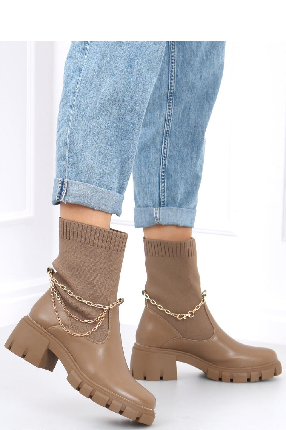 Heel boots model 160717 Elsy Style Women`s Ankle Boots & Booties