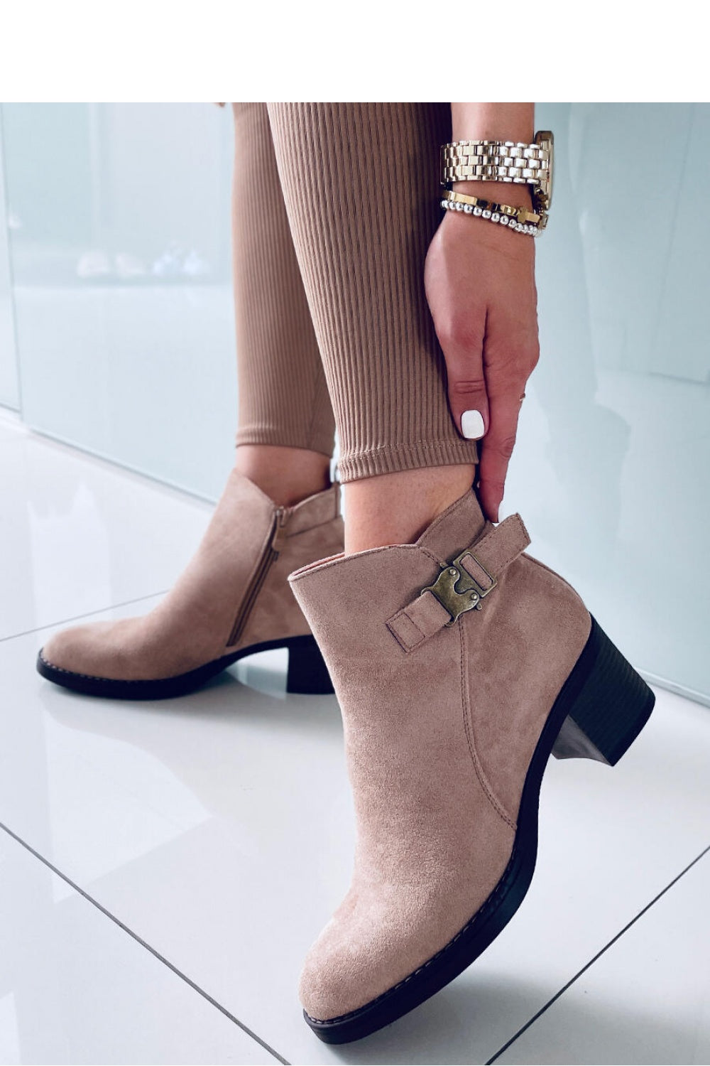 Heel boots model 170305 Elsy Style Women`s Ankle Boots & Booties