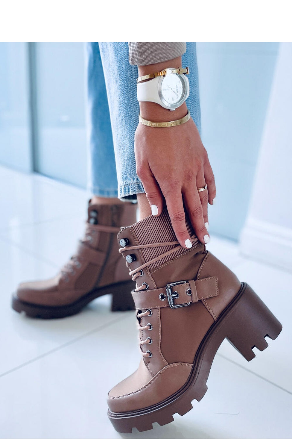 Heel boots model 171092 Elsy Style Women`s Ankle Boots & Booties