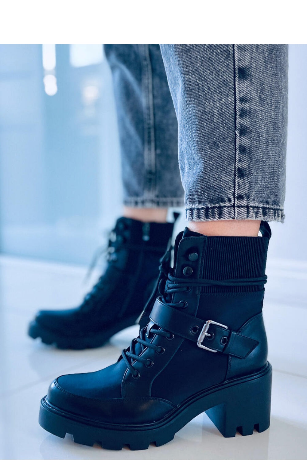 Heel boots model 171093 Elsy Style Women`s Ankle Boots & Booties