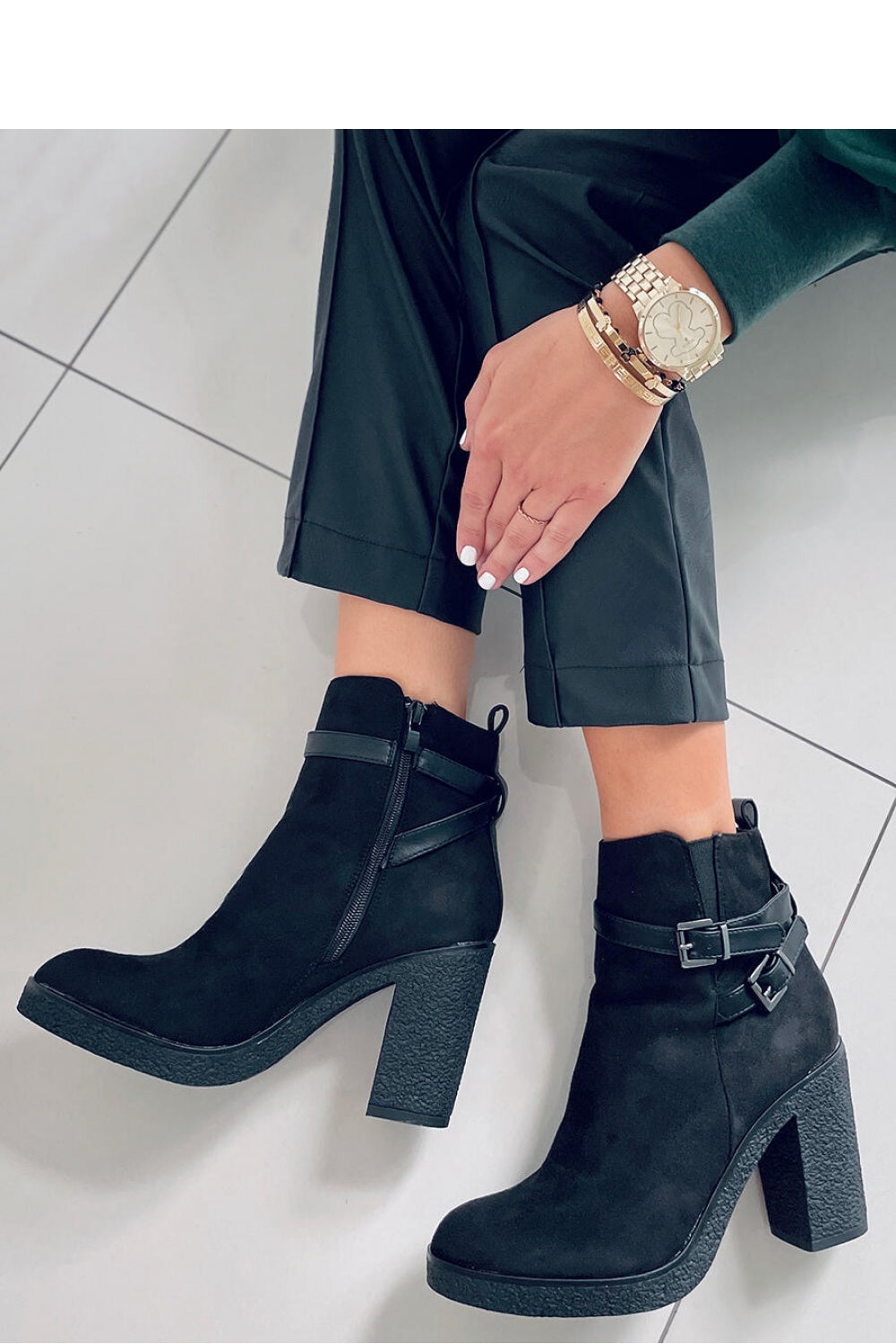 Heel boots model 172292 Elsy Style Women`s Ankle Boots & Booties