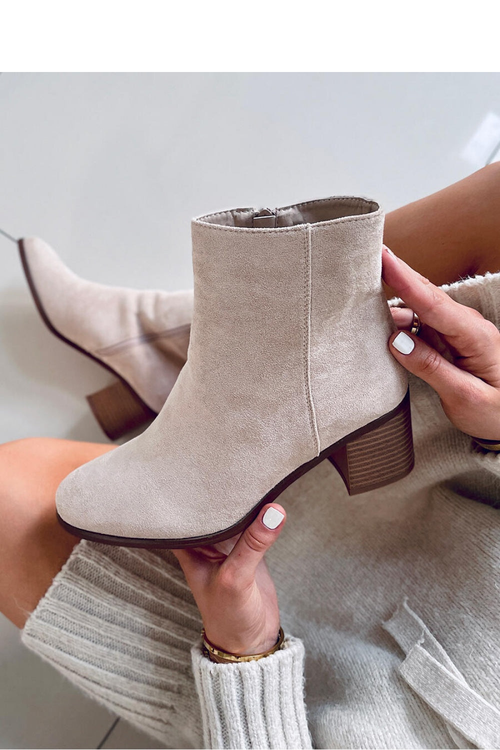 Heel boots model 172585 Elsy Style Women`s Ankle Boots & Booties