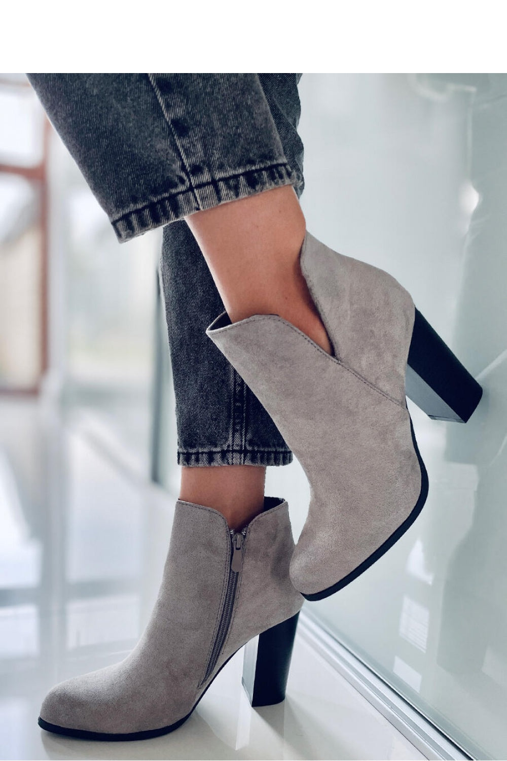 Heel boots model 172870 Elsy Style Women`s Ankle Boots & Booties