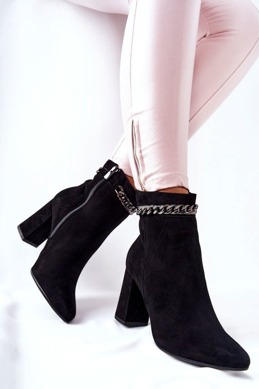 Heel boots model 173426 Elsy Style Women`s Ankle Boots & Booties