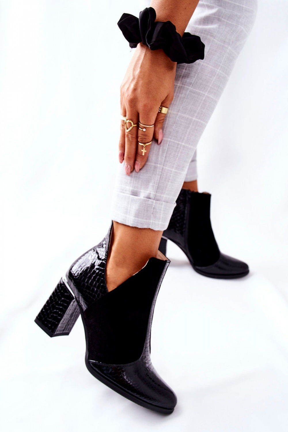 Heel boots model 173430 Elsy Style Women`s Ankle Boots & Booties