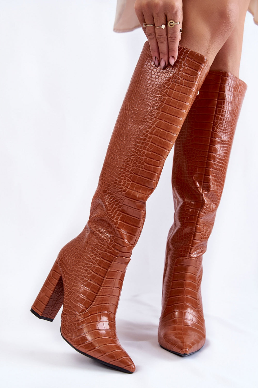 Heel boots model 173620 Elsy Style Over the Knee High Boots, Thigh High Boots