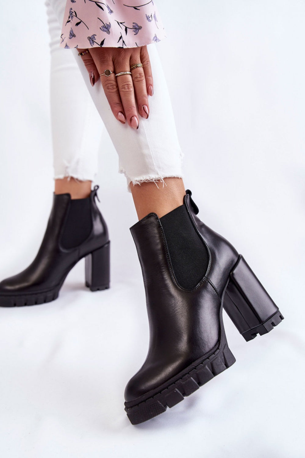 Heel boots model 173759 Elsy Style Women`s Ankle Boots & Booties