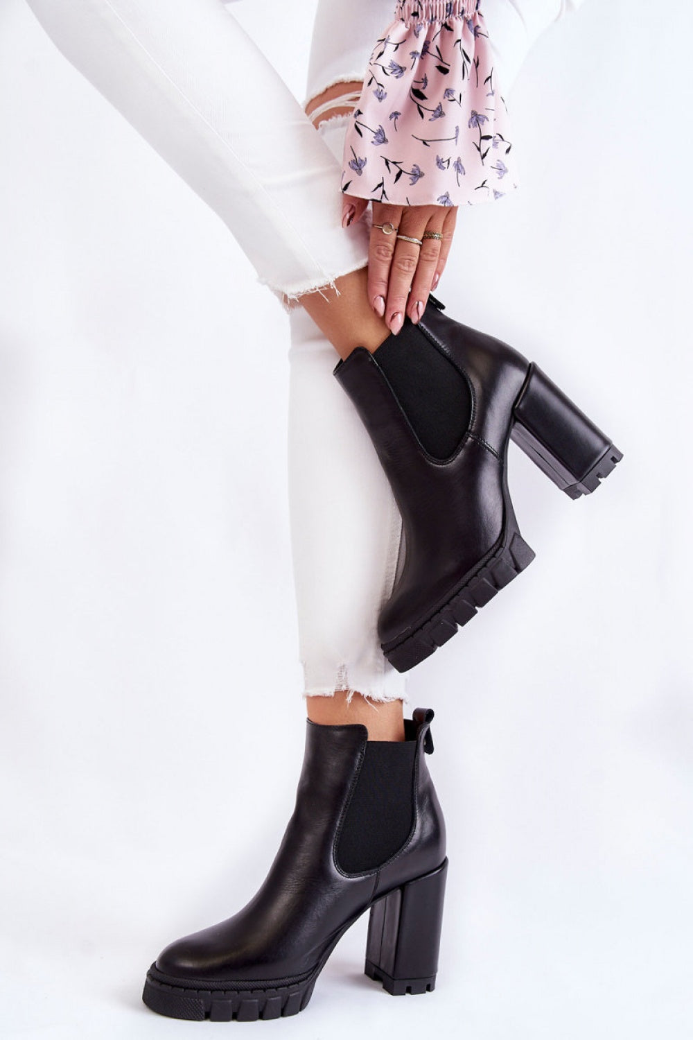 Heel boots model 173759 Elsy Style Women`s Ankle Boots & Booties