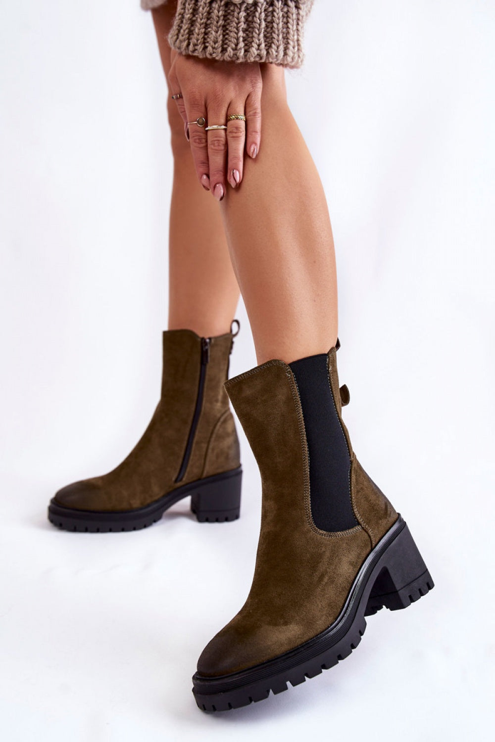 Heel boots model 173763 Elsy Style Women`s Ankle Boots & Booties