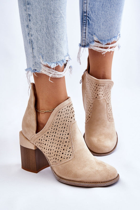 Heel boots model 175538 Elsy Style Women`s Ankle Boots & Booties