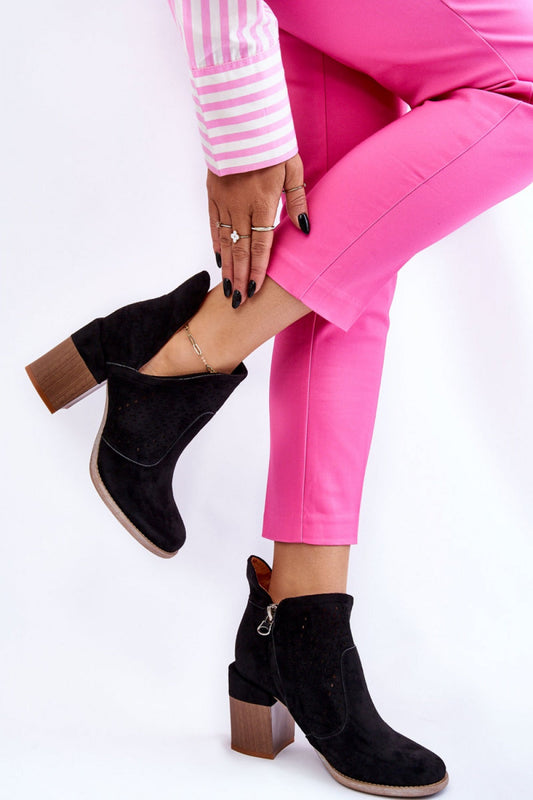 Heel boots model 175539 Elsy Style Women`s Ankle Boots & Booties