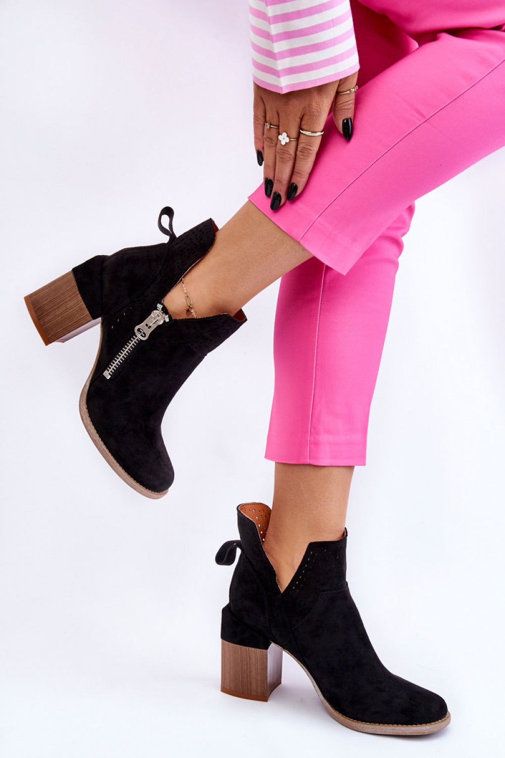 Heel boots model 175542 Elsy Style Women`s Ankle Boots & Booties