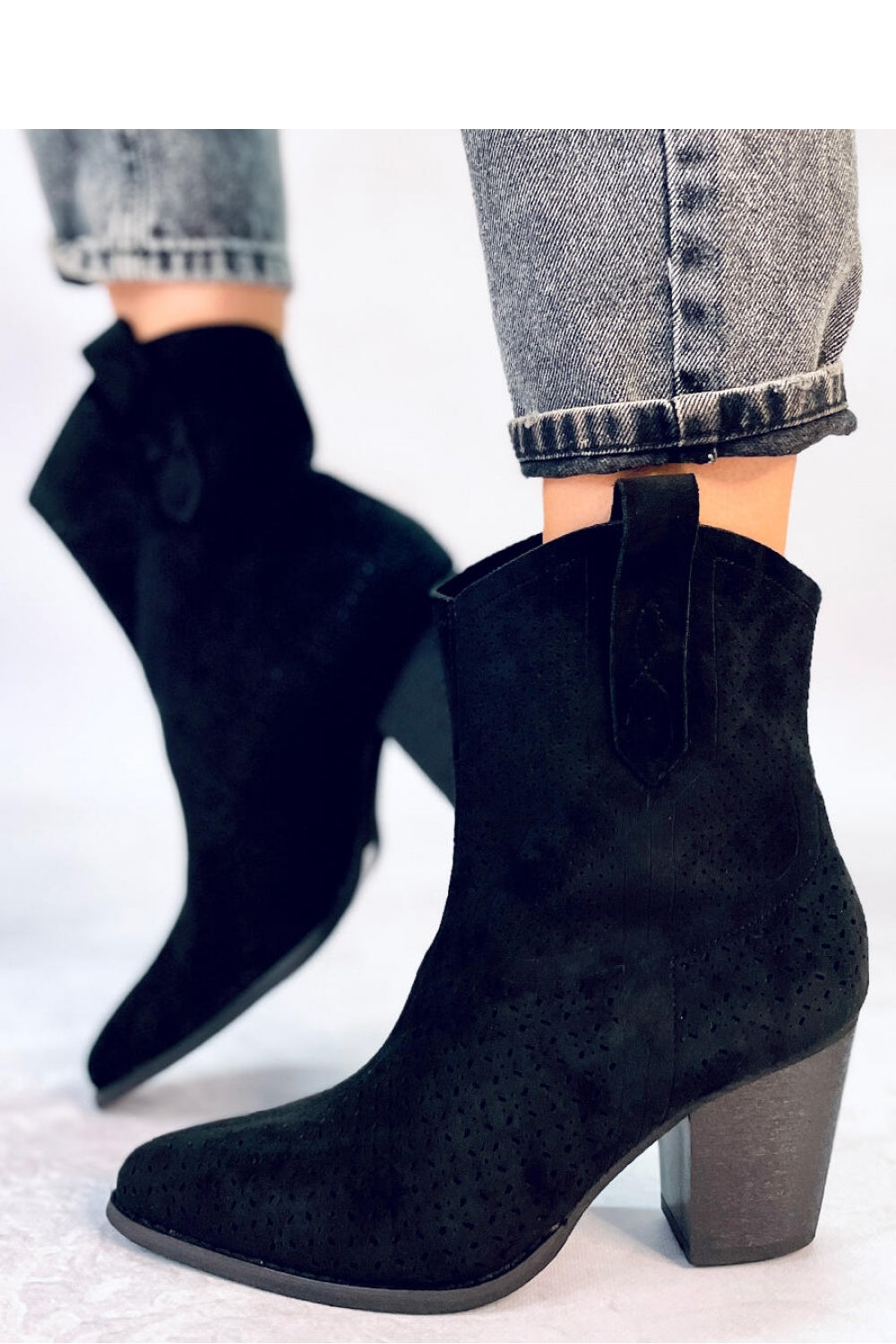 Heel boots model 176116 Elsy Style Women`s Ankle Boots & Booties