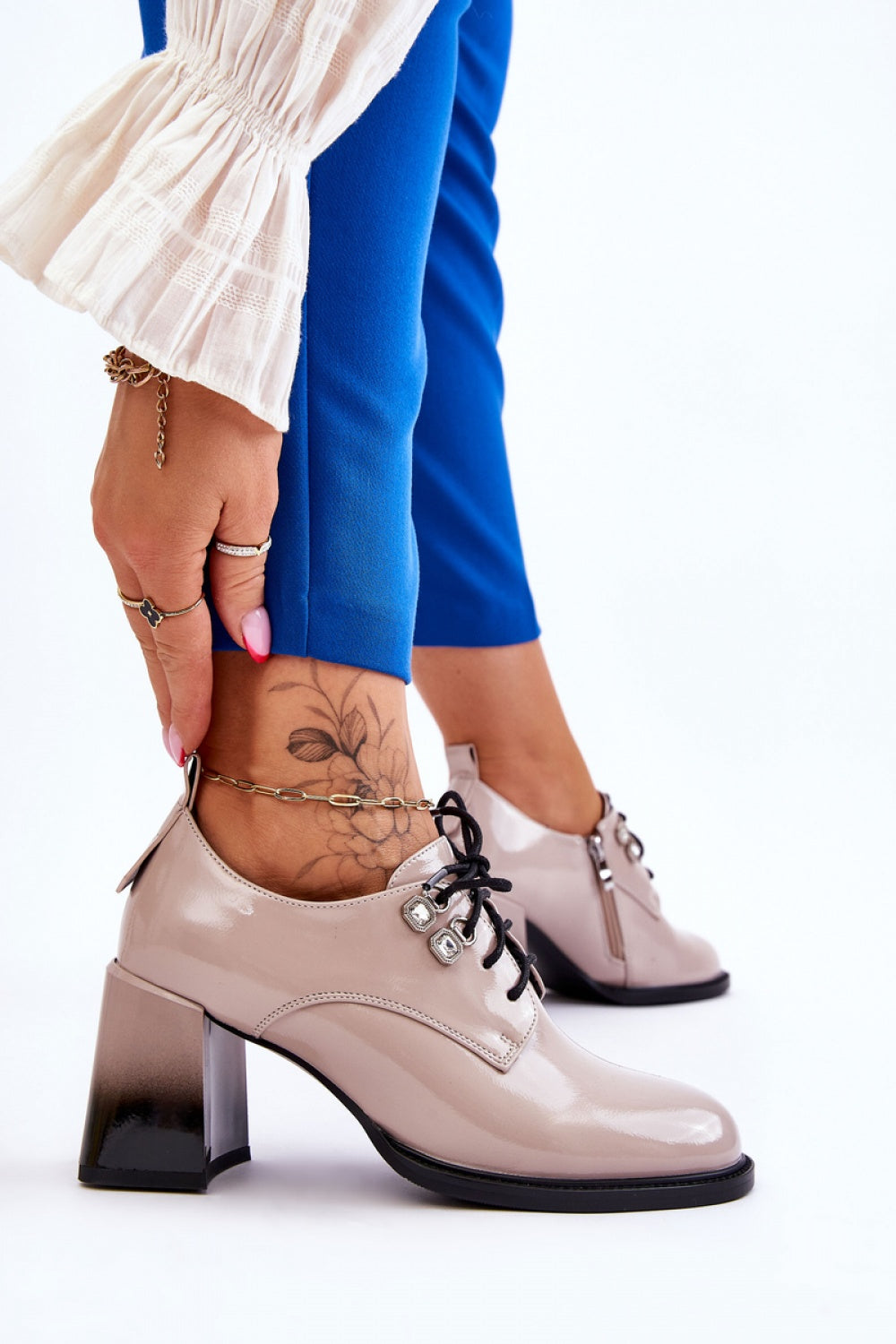 Heeled low shoes model 176402 Elsy Style Women`s Ankle Boots & Booties