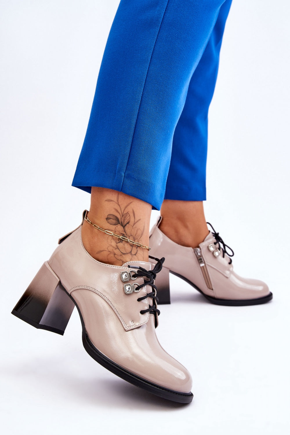 Heeled low shoes model 176402 Elsy Style Women`s Ankle Boots & Booties