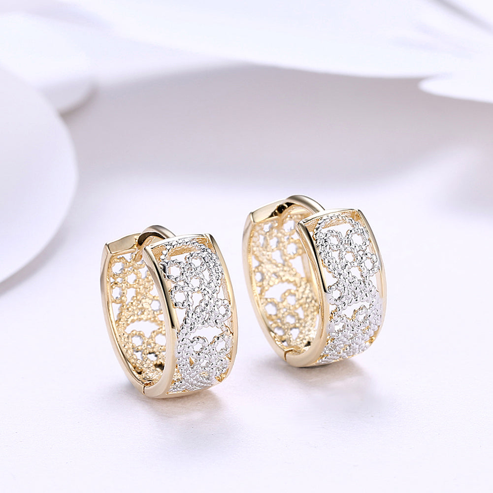 Huggie Earring in 18K Gold Plated Elsy Style Earring