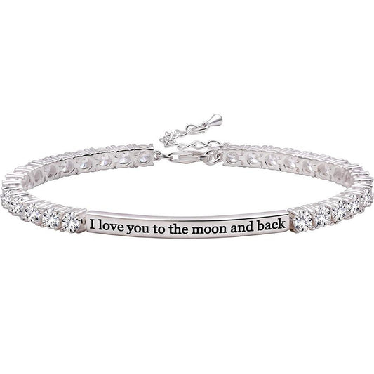 I Love you to the Moon & Back  Elements Bracelet Elsy Style Bracelet