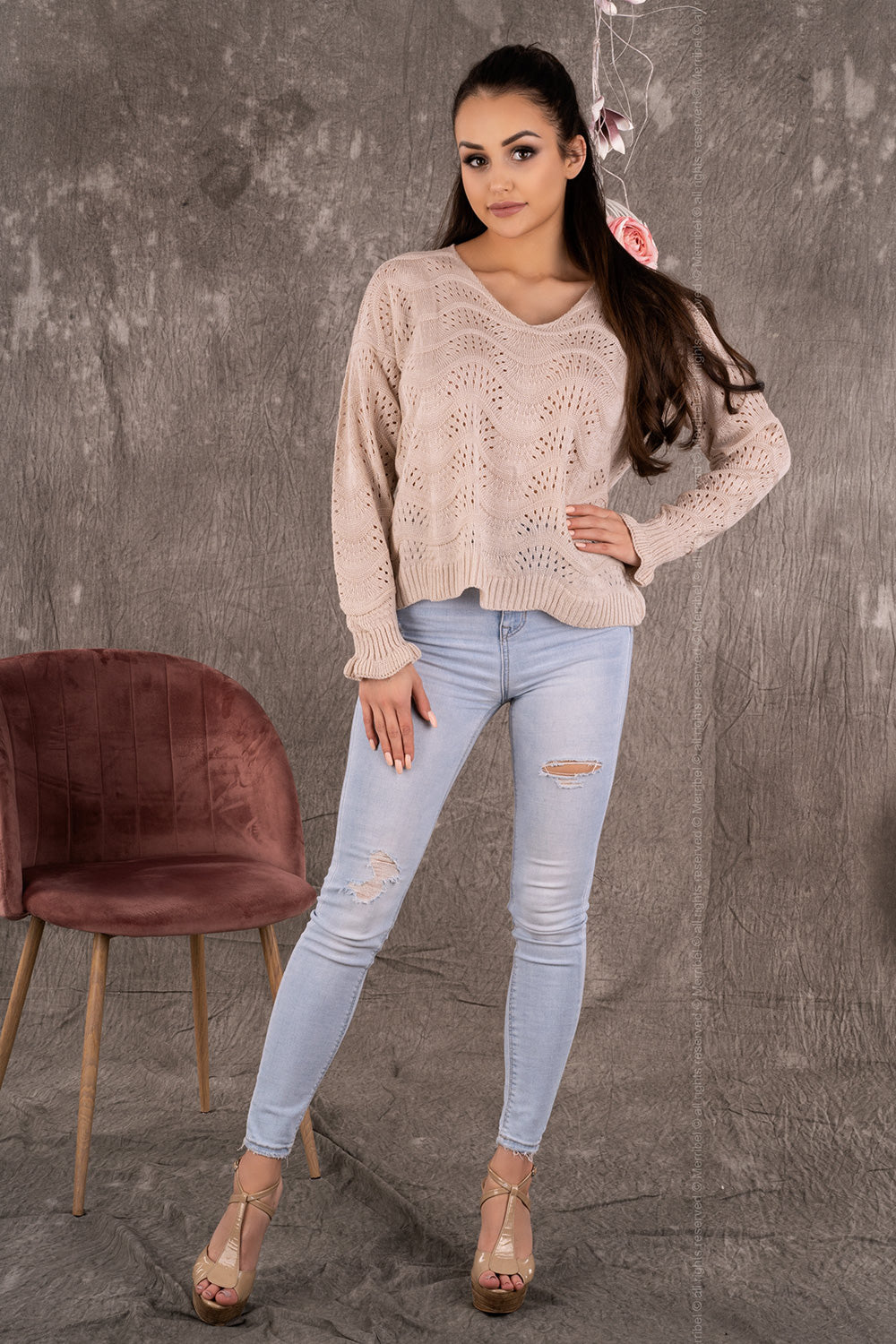 Jumper model 149048 Elsy Style Sweaters, Pullovers, Jumpers, Turtlenecks, Boleros, Shrugs