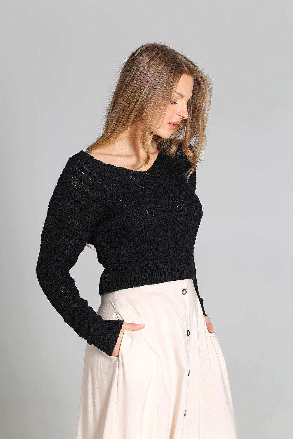 Jumper model 163062 Elsy Style Sweaters, Pullovers, Jumpers, Turtlenecks, Boleros, Shrugs