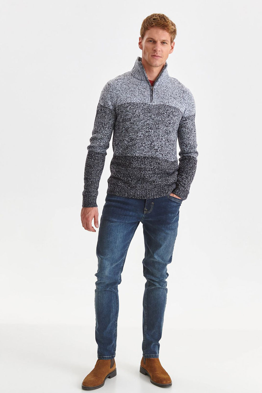 Jumper model 174246 Elsy Style Cardigans, Pullovers, Turtlenecks for Men