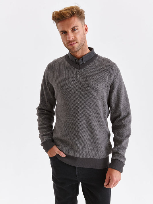 Jumper model 174252 Elsy Style Cardigans, Pullovers, Turtlenecks for Men