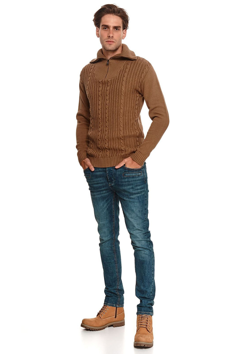 Jumper model 174254 Elsy Style Cardigans, Pullovers, Turtlenecks for Men