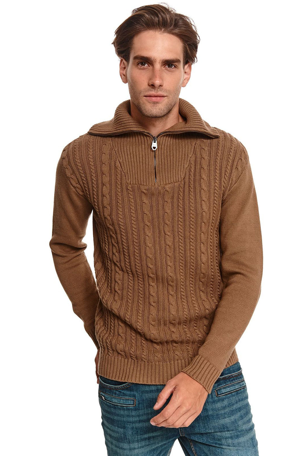 Jumper model 174254 Elsy Style Cardigans, Pullovers, Turtlenecks for Men