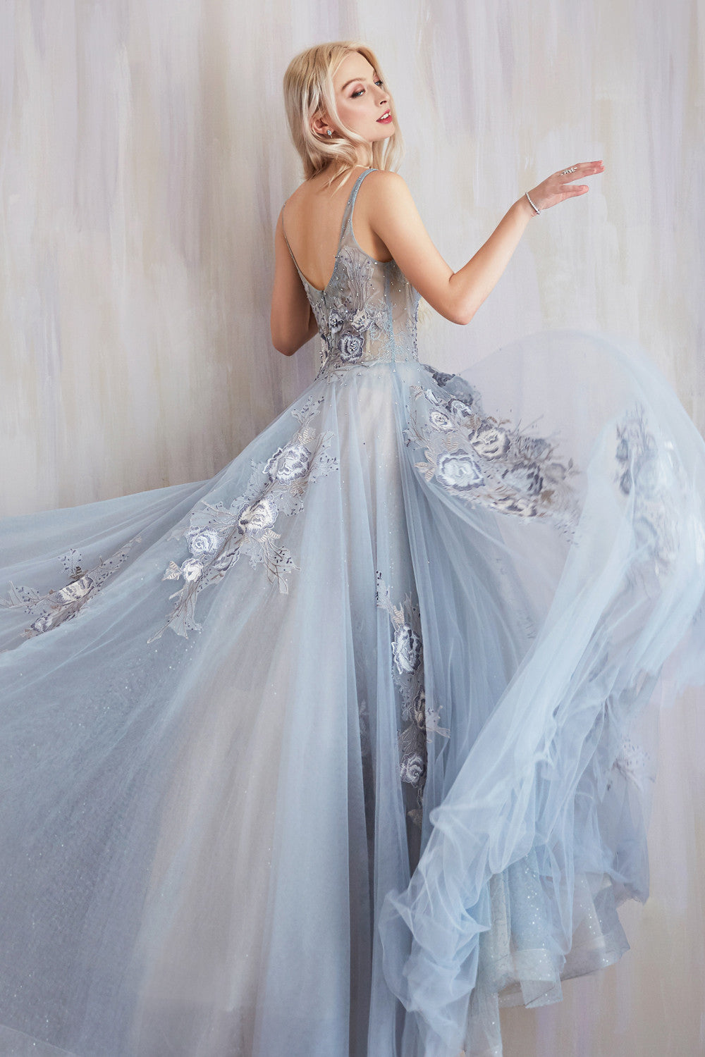 LILIAN TULLE BALL GOWN ALA0893 Elsy Style All dresses