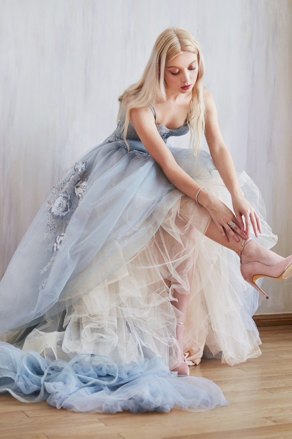 LILIAN TULLE BALL GOWN ALA0893 Elsy Style All dresses