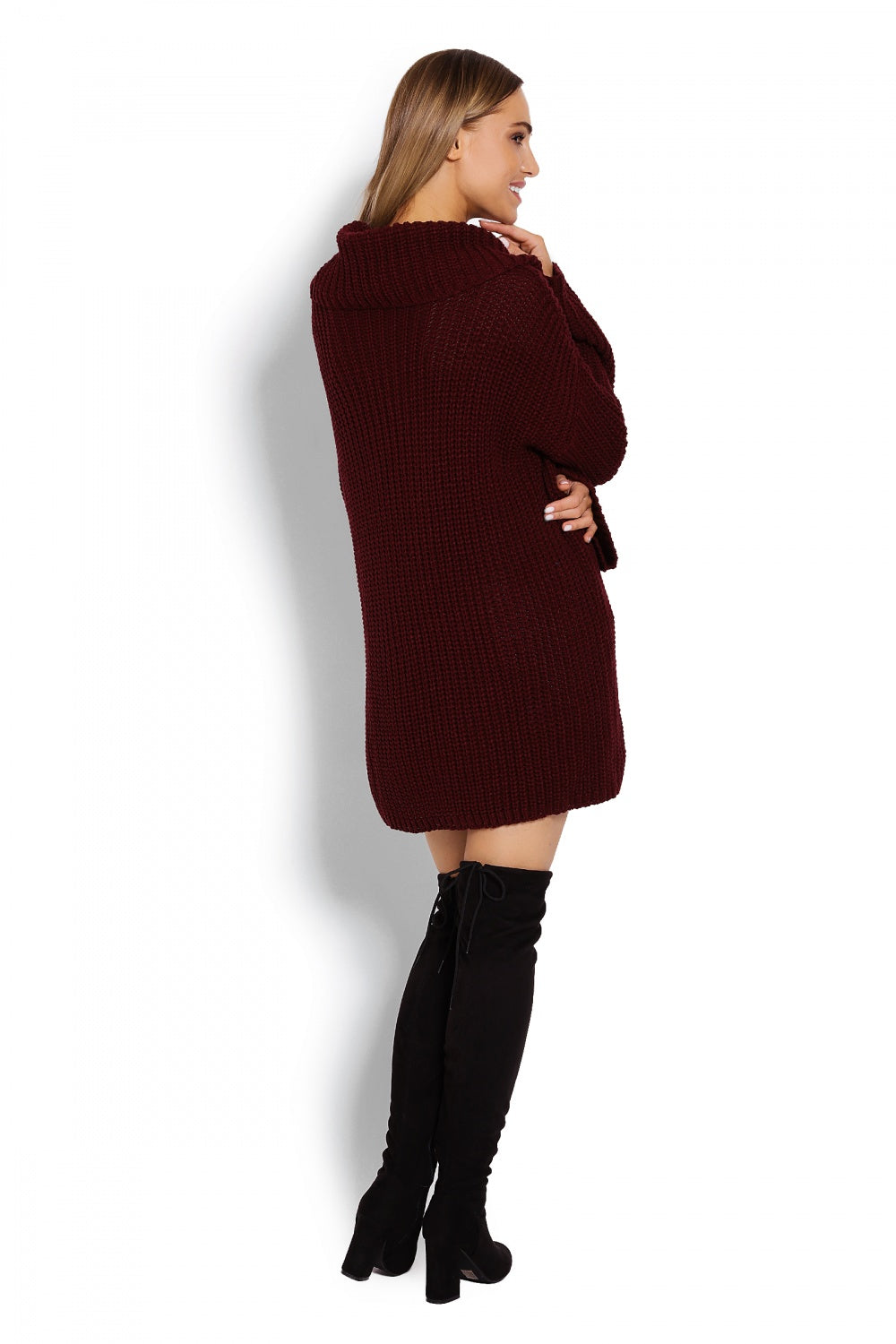 Long jumper model 122929 Elsy Style Sweaters, Pullovers, Jumpers, Turtlenecks, Boleros, Shrugs