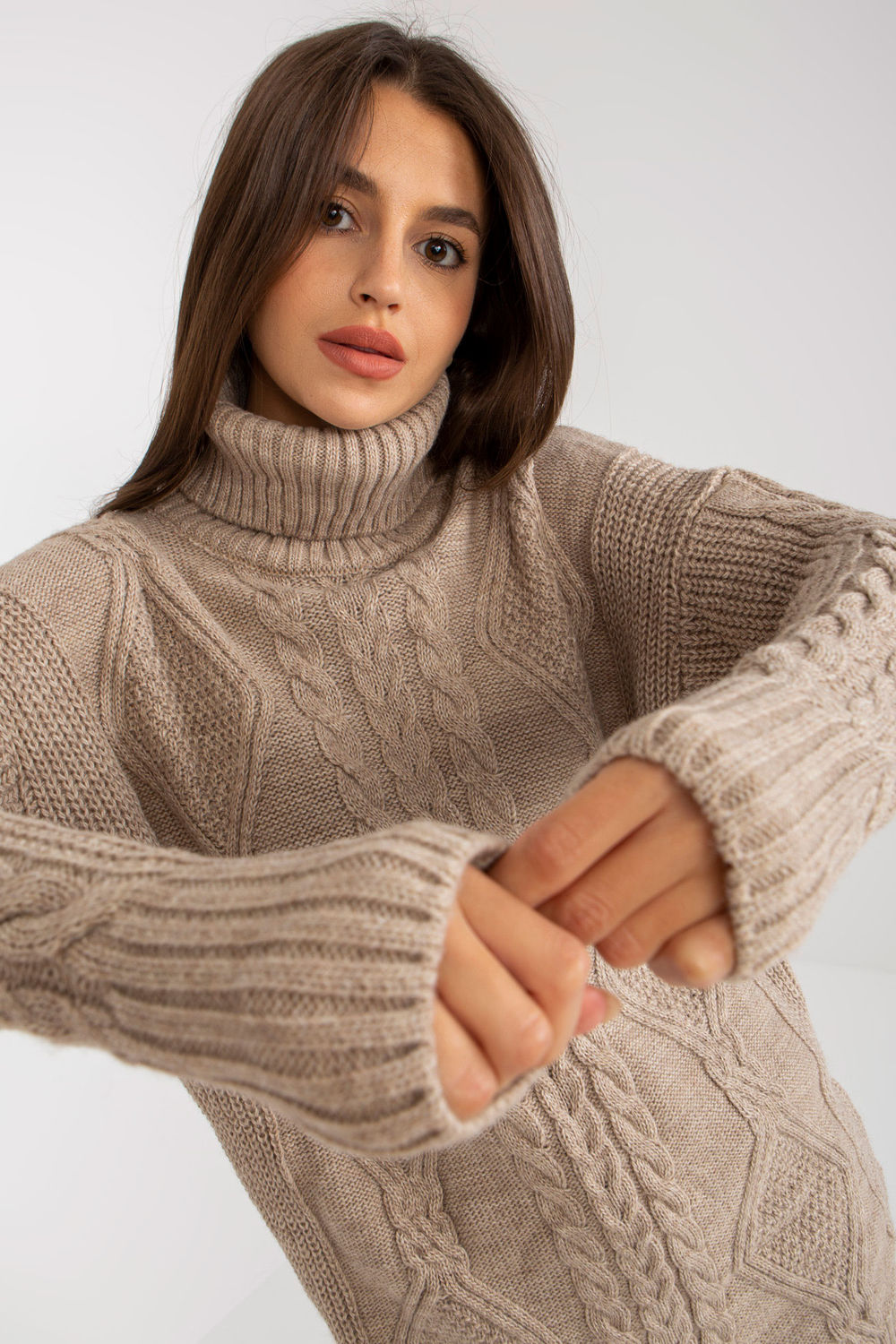 Long jumper model 170559 Elsy Style Sweaters, Pullovers, Jumpers, Turtlenecks, Boleros, Shrugs