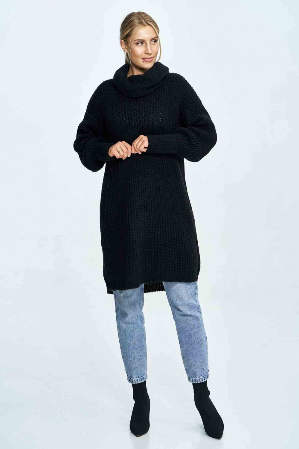 Long jumper model 172213 Elsy Style Sweaters, Pullovers, Jumpers, Turtlenecks, Boleros, Shrugs